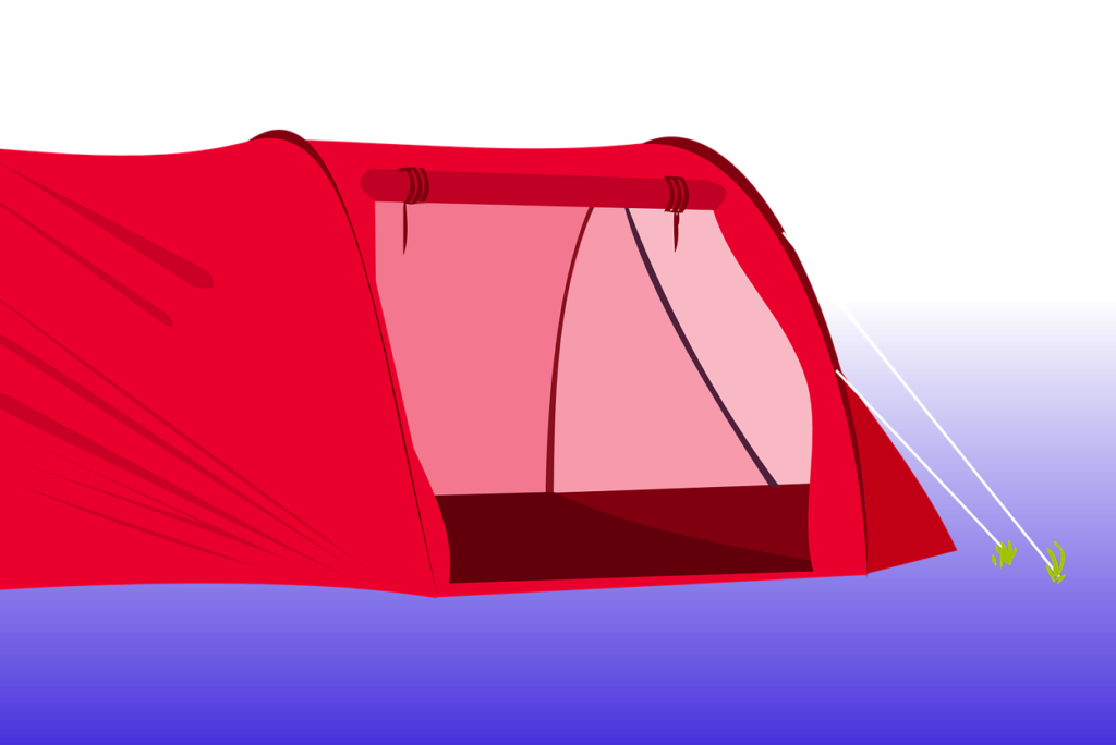 crveni šator