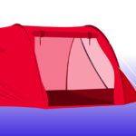 crveni šator