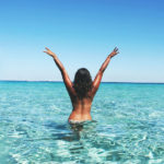 plaža gola sunčano vruće